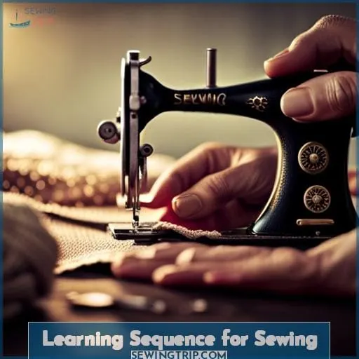 Learning Sequence for Sewing