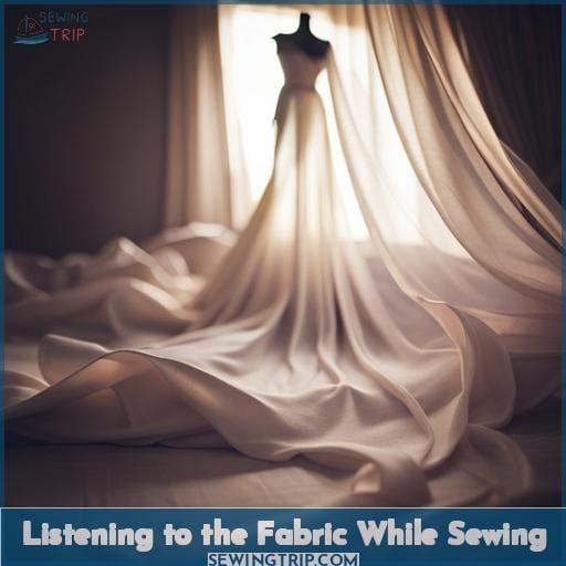 Listening to the Fabric While Sewing