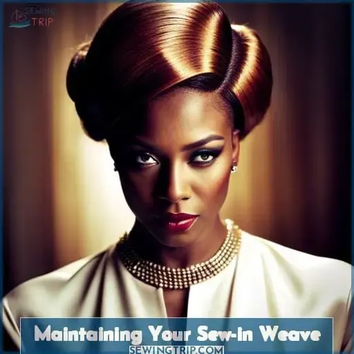 Maintaining Your Sew-in Weave