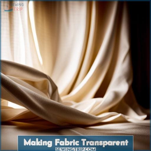 Making Fabric Transparent