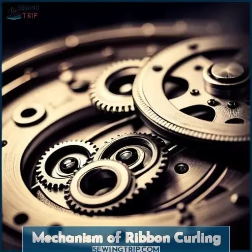 Mechanism of Ribbon Curling