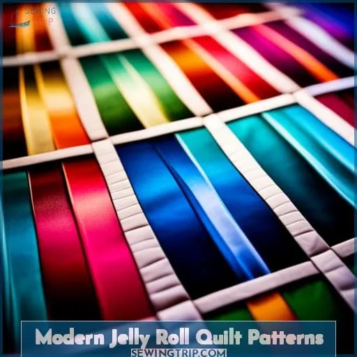 Modern Jelly Roll Quilt Patterns