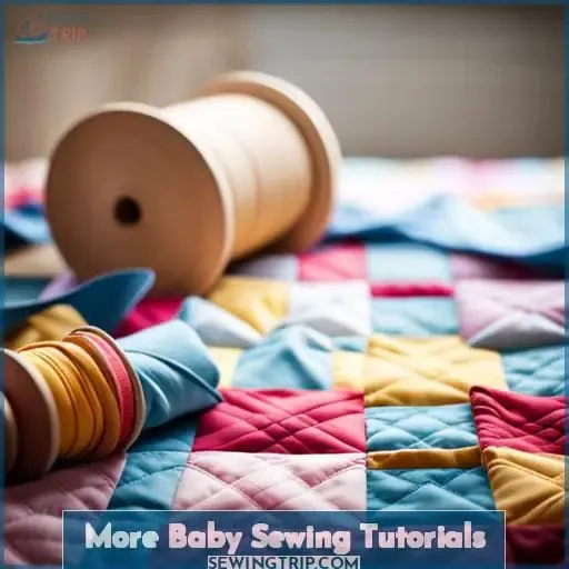 More Baby Sewing Tutorials