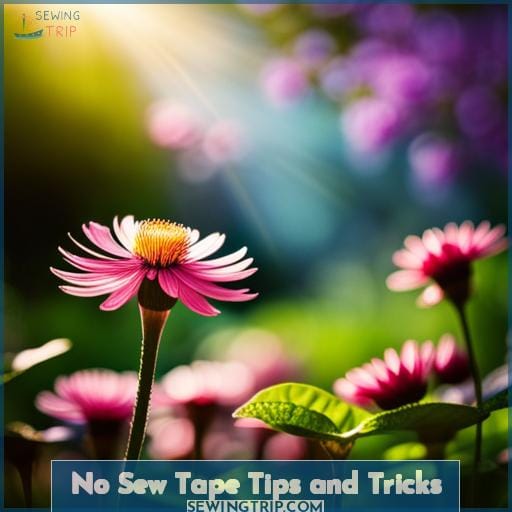 No Sew Tape Tips and Tricks