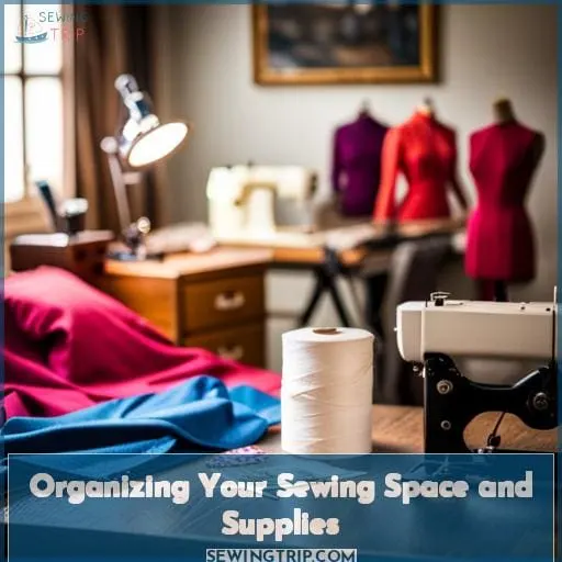 Organizing Your Sewing Space and Supplies