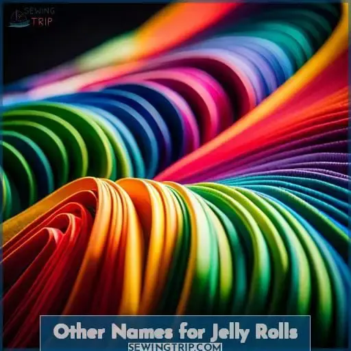 Other Names for Jelly Rolls