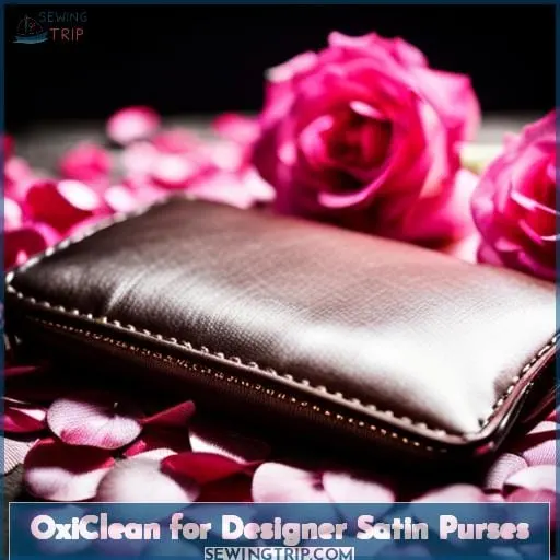 OxiClean for Designer Satin Purses