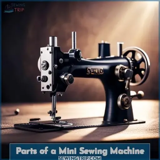 Parts of a Mini Sewing Machine