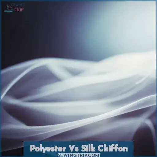 Polyester Vs Silk Chiffon