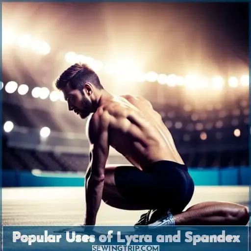 Popular Uses of Lycra and Spandex