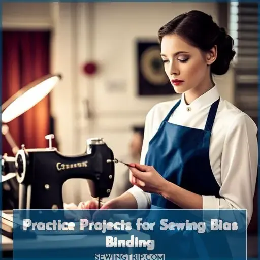 Practice Projects for Sewing Bias Binding