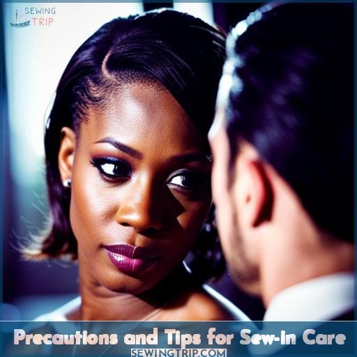 Precautions and Tips for Sew-in Care