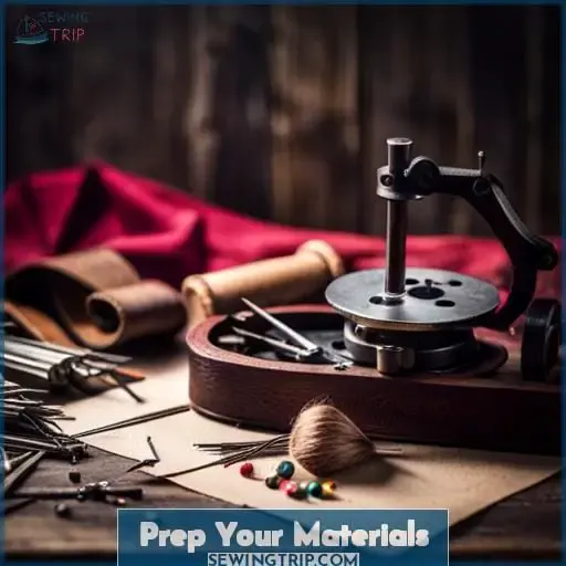 Prep Your Materials