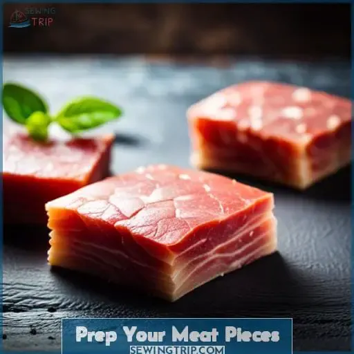 Prep Your Meat Pieces