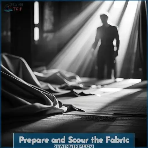 Prepare and Scour the Fabric