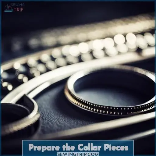 Prepare the Collar Pieces