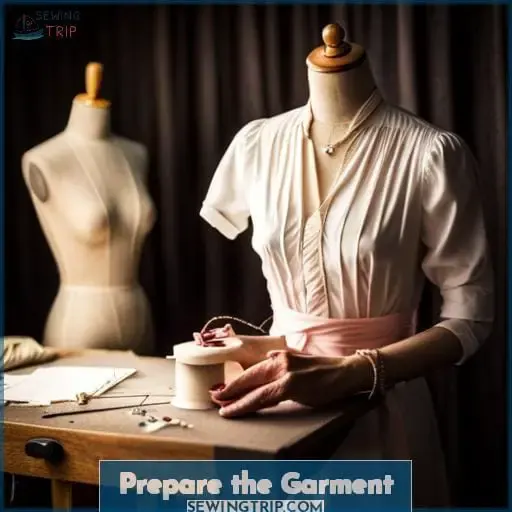 Prepare the Garment