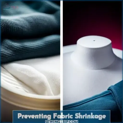 Preventing Fabric Shrinkage