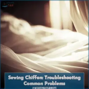 problems sewing chiffon