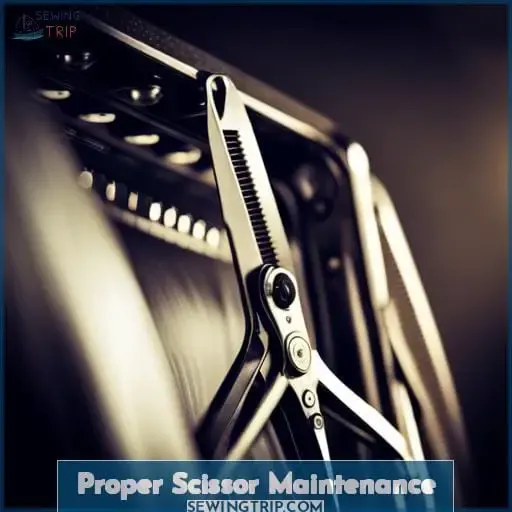 Proper Scissor Maintenance