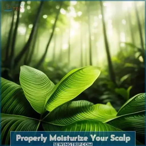 Properly Moisturize Your Scalp