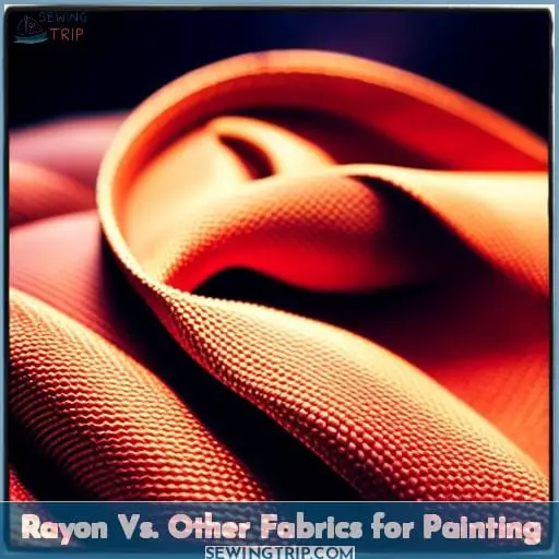 Rayon Vs. Other Fabrics for Painting