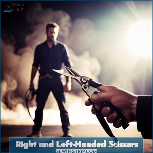 Right and Left-Handed Scissors