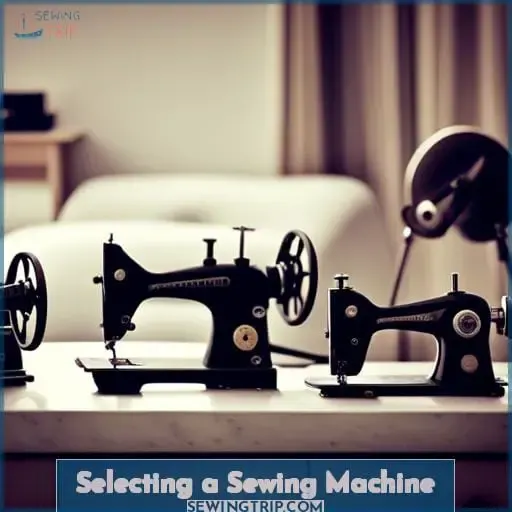 Selecting a Sewing Machine