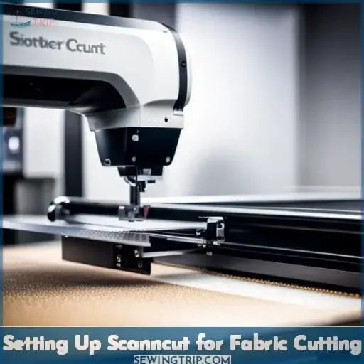 Setting Up Scanncut for Fabric Cutting