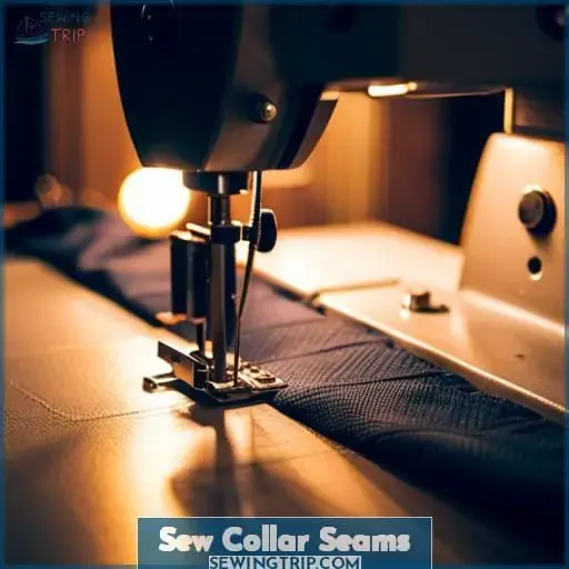 Sew Collar Seams