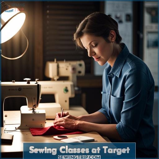 Sewing Classes at Target