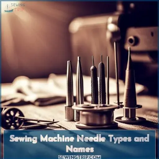 Sewing Machine Needle Types and Names