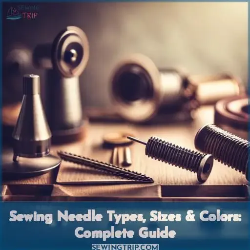sewing machine needles types colors sizes