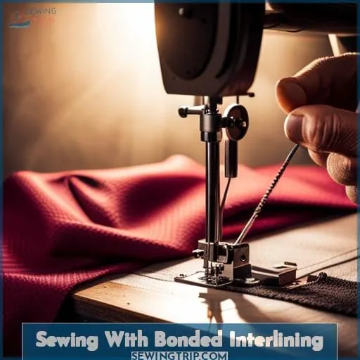 Sewing With Bonded Interlining