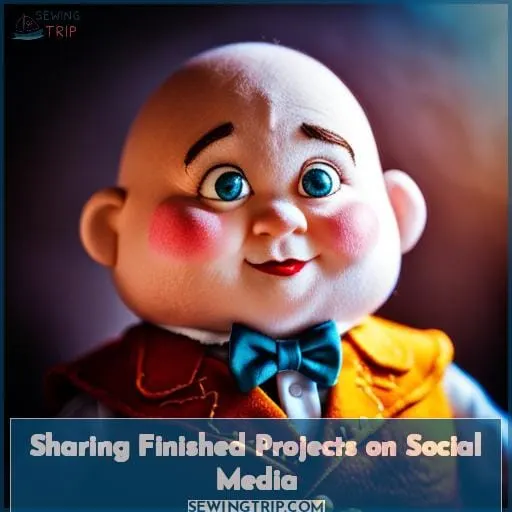 Sharing Finished Projects on Social Media