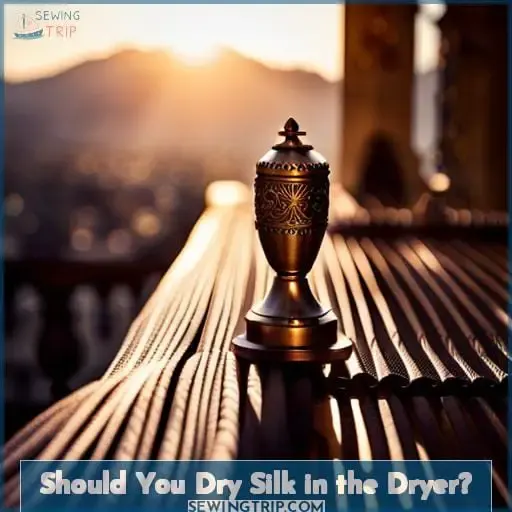 Should You Dry Silk in the Dryer