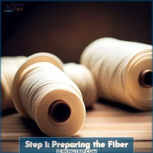 Step 1: Preparing the Fiber