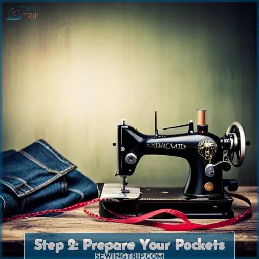 Step 2: Prepare Your Pockets