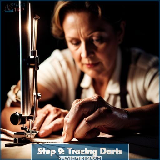 Step 9: Tracing Darts