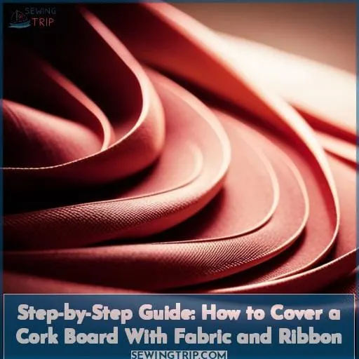 Step-by-Step Guide: How to Cover a Cork Board With Fabric and Ribbon