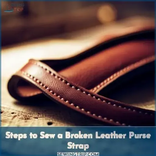 Steps to Sew a Broken Leather Purse Strap