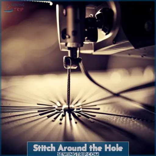 Stitch Around the Hole