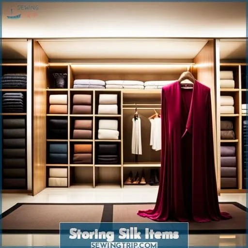 Storing Silk Items