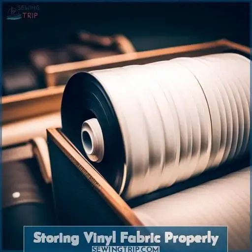 Storing Vinyl Fabric Properly