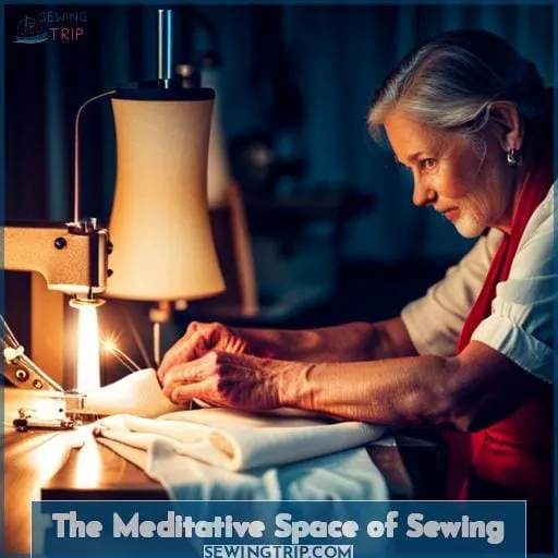 The Meditative Space of Sewing