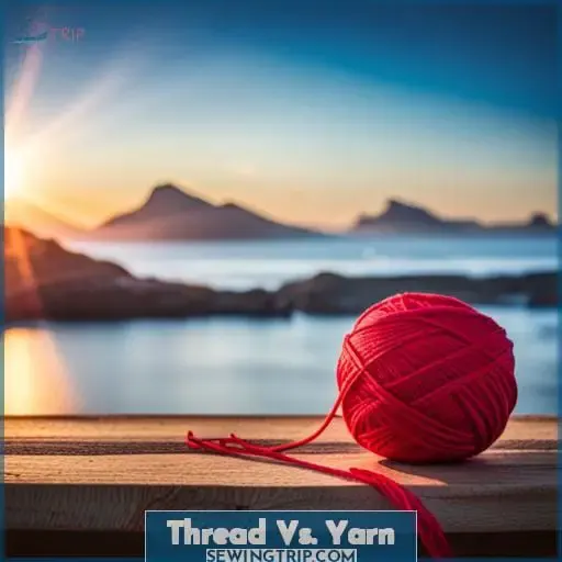 Thread Vs. Yarn