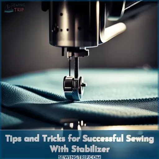 Tips and Tricks for Successful Sewing With Stabilizer