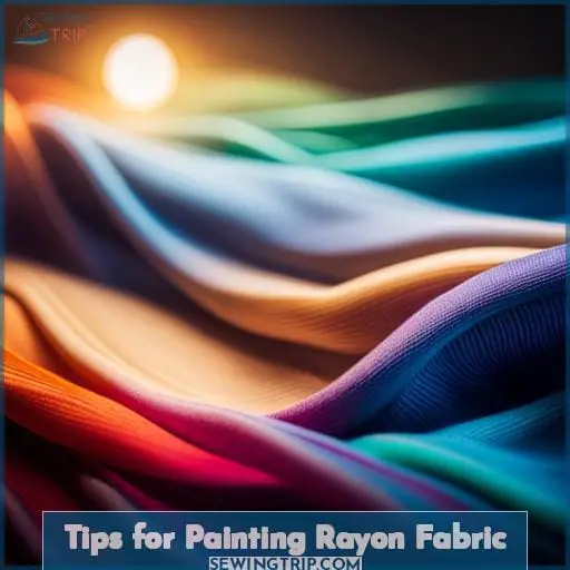 Tips for Painting Rayon Fabric