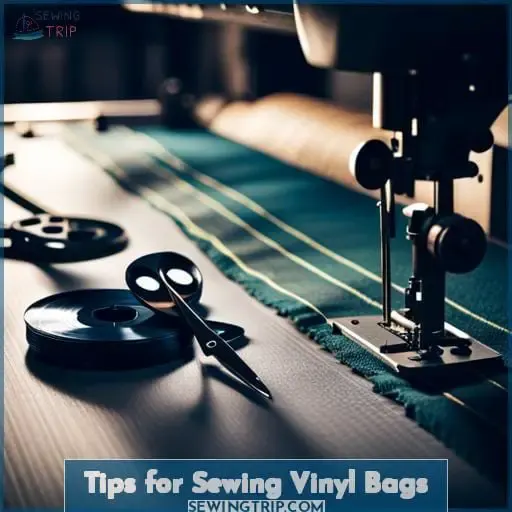 Tips for Sewing Vinyl Bags
