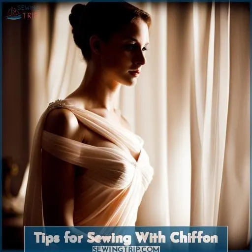 Tips for Sewing With Chiffon